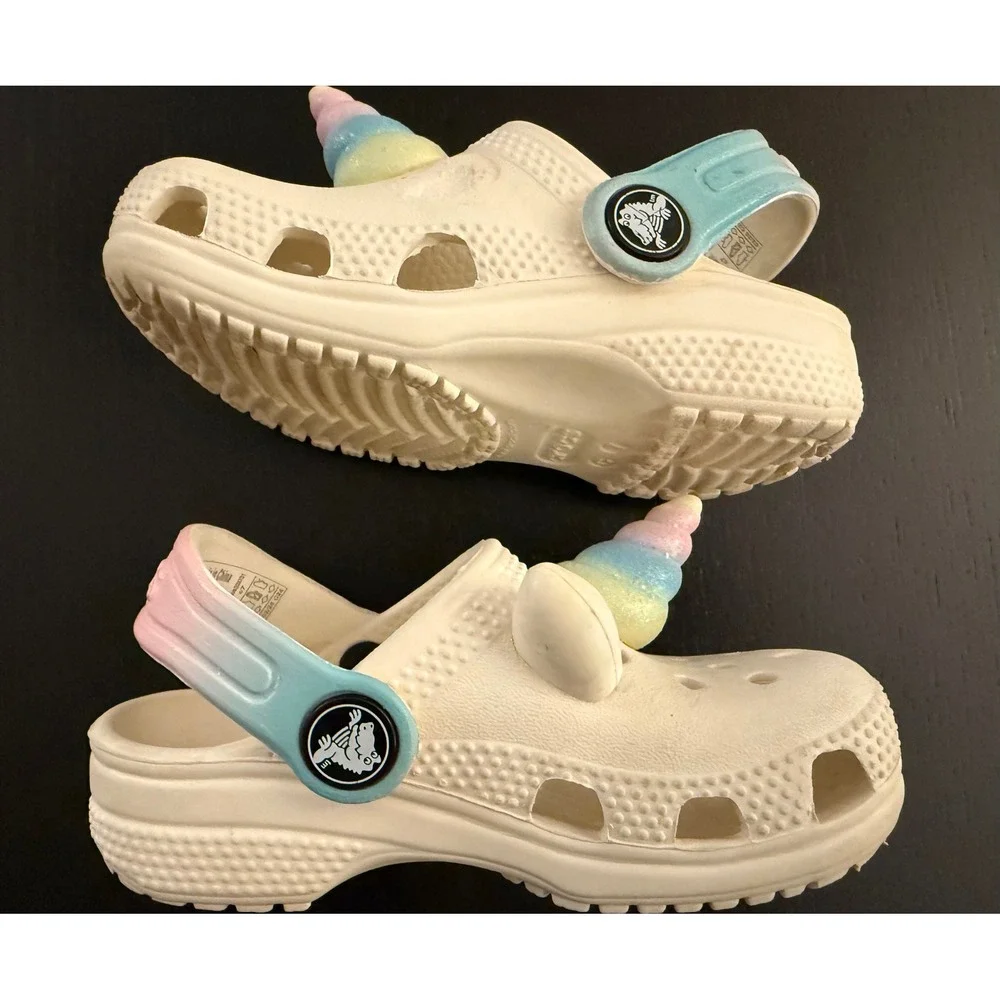 CROCS toddler unicorn